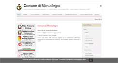 Desktop Screenshot of comune.montallegro.ag.it